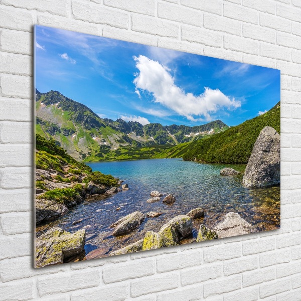 Acrylglas-Druck Tatra-Tal