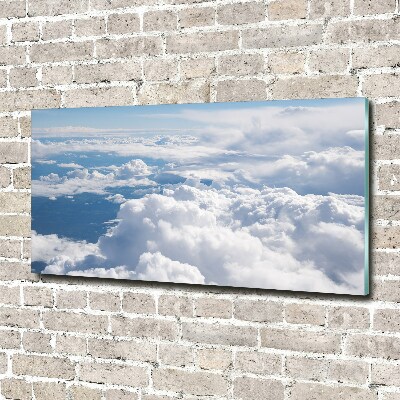 Bild auf Acrylglas Blick aus dem Flugzeug