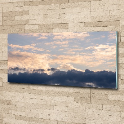 Acrylbild Fotodruck Wolken am Himmel