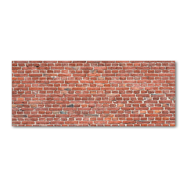 Acrylbild Fotodruck Ziegelmauer