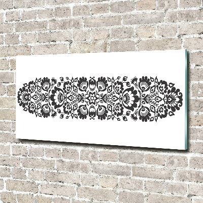 Acrylbild Fotodruck Volksblumen