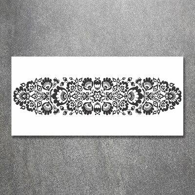 Acrylbild Fotodruck Volksblumen