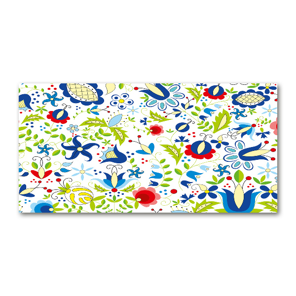 Acrylbild Fotodruck Ethnisches Muster