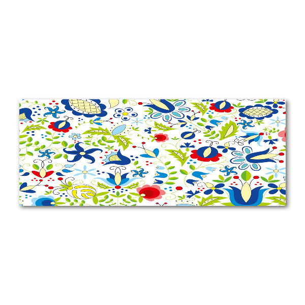 Acrylbild Fotodruck Ethnisches Muster