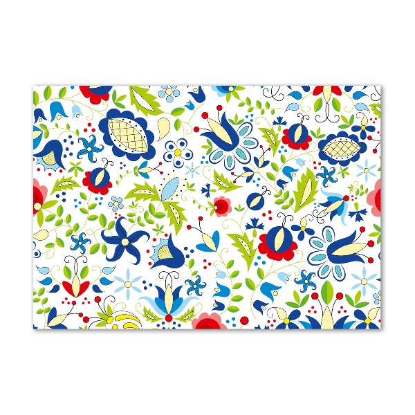 Acrylbild Fotodruck Ethnisches Muster