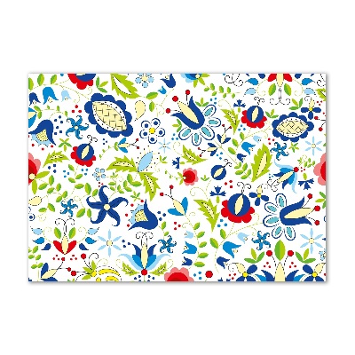 Acrylbild Fotodruck Ethnisches Muster