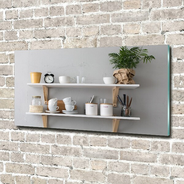 Bild auf Acrylglas Dekorationen im Regal