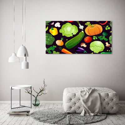 Bild auf Acrylglas Buntes Gemüse
