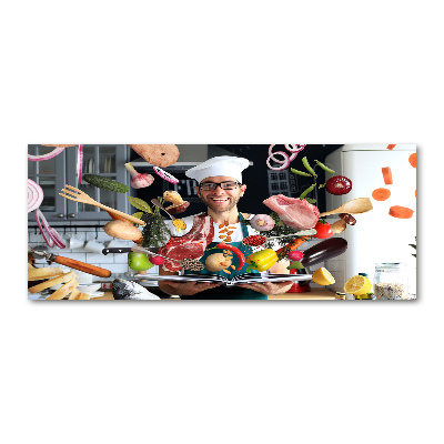 Bild auf Acrylglas Chef-Rezepte