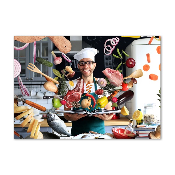 Bild auf Acrylglas Chef-Rezepte