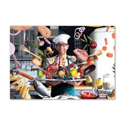 Bild auf Acrylglas Chef-Rezepte