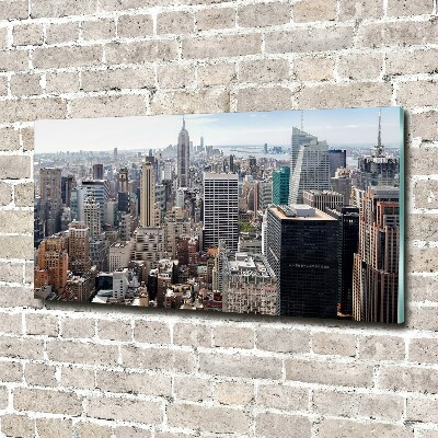 Bild auf Acrylglas New York