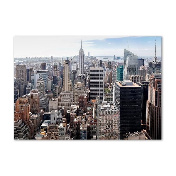 Bild auf Acrylglas New York