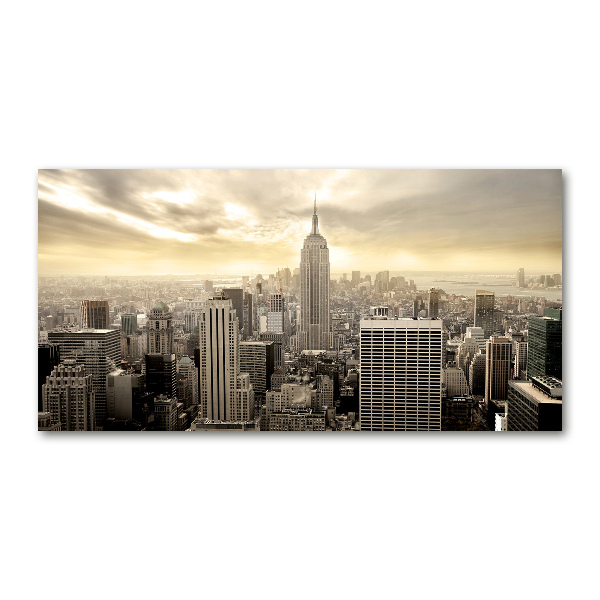 Acrylbild Fotodruck Manhattan, New York