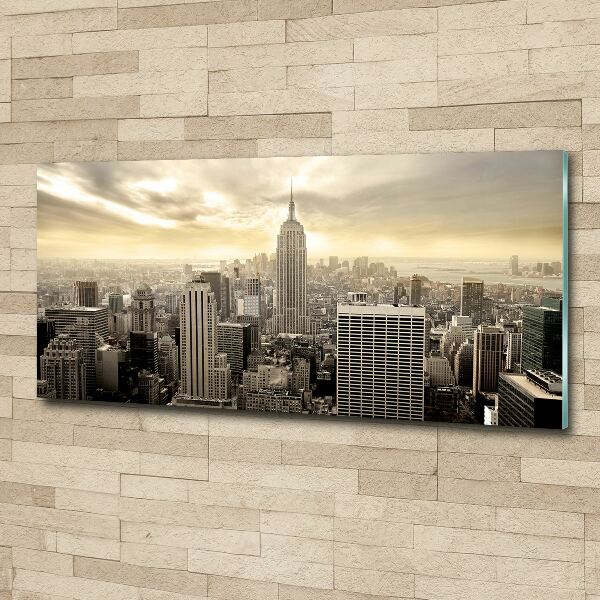 Acrylbild Fotodruck Manhattan, New York
