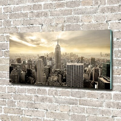 Acrylbild Fotodruck Manhattan, New York