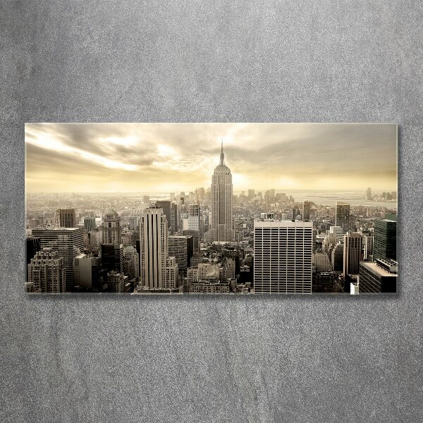 Acrylbild Fotodruck Manhattan, New York