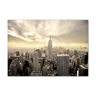 Acrylbild Fotodruck Manhattan, New York