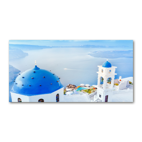 Acrylglas-Druck Santorini, Griechenland
