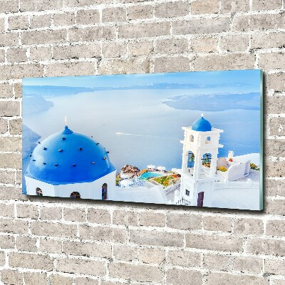 Acrylglas-Druck Santorini, Griechenland
