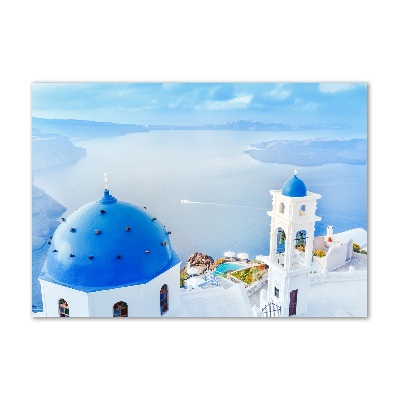 Acrylglas-Druck Santorini, Griechenland