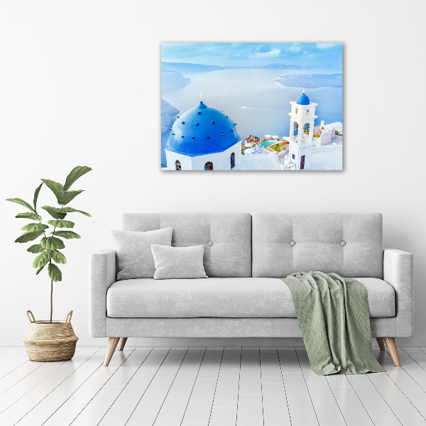 Acrylglas-Druck Santorini, Griechenland