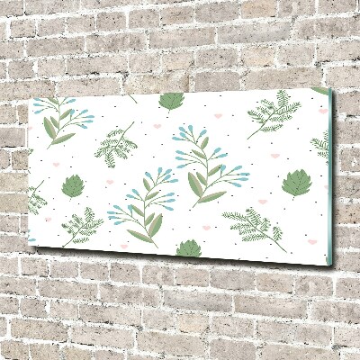 Foto auf Acryl Blätter