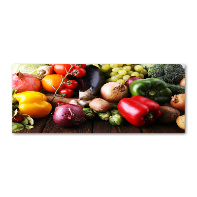 Acrylglas-Druck Gemüse und Obst