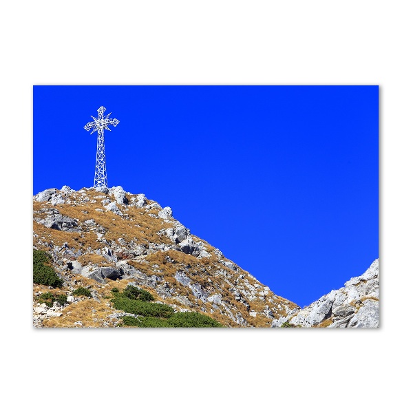 Bild auf Acrylglas Giewont Tatra Gebirge