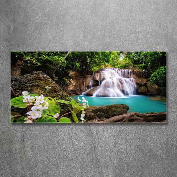Acrylbild Fotodruck Wasserfall Thailand