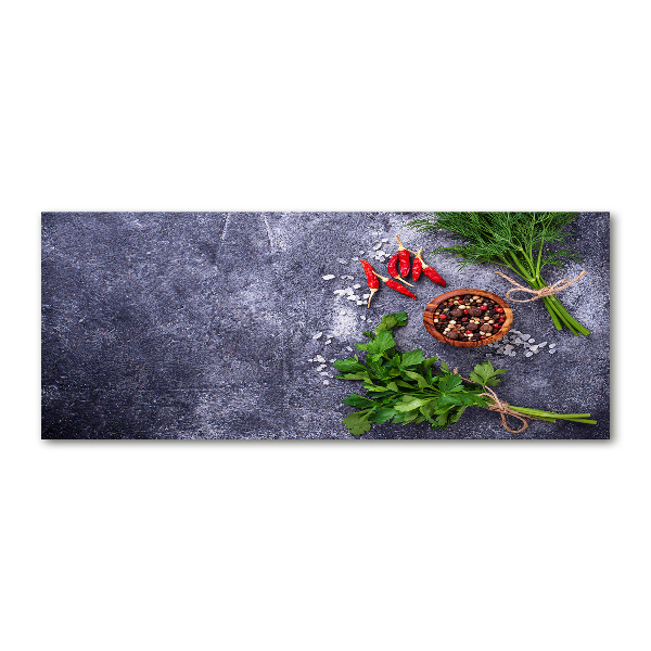 Bild auf Acrylglas Kräuter und Gewürze