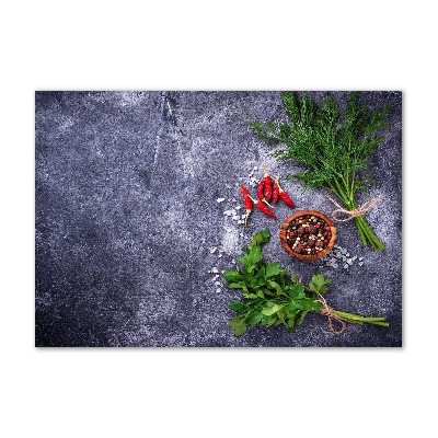 Bild auf Acrylglas Kräuter und Gewürze