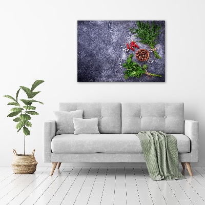 Bild auf Acrylglas Kräuter und Gewürze