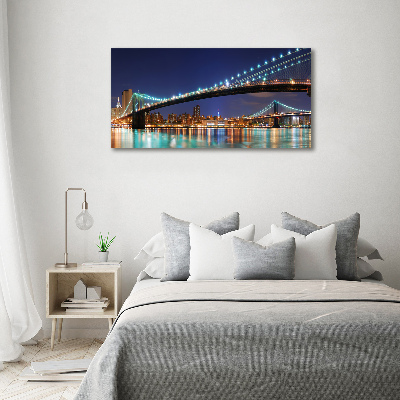 Acrylbild Fotodruck Manhattan, New York