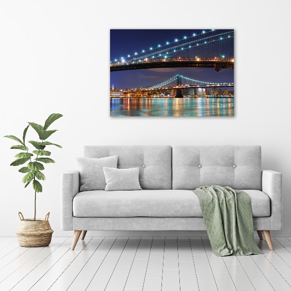 Acrylbild Fotodruck Manhattan, New York