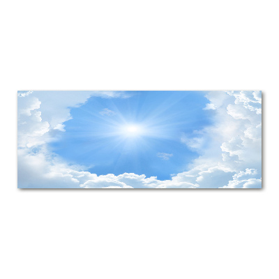 Bild auf Acrylglas Wolken am Himmel