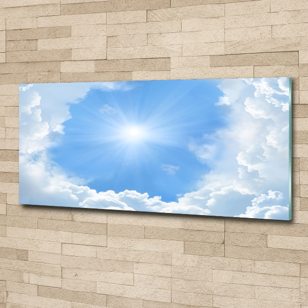 Bild auf Acrylglas Wolken am Himmel