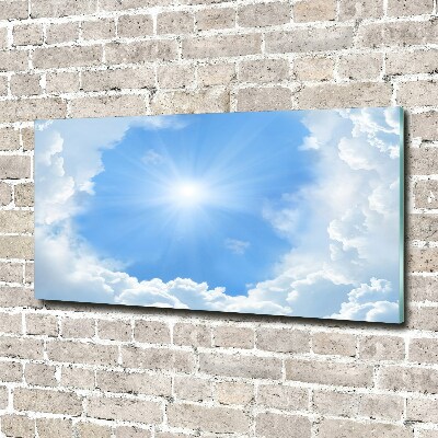 Bild auf Acrylglas Wolken am Himmel