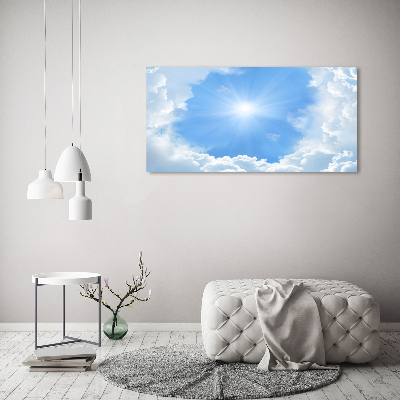 Bild auf Acrylglas Wolken am Himmel