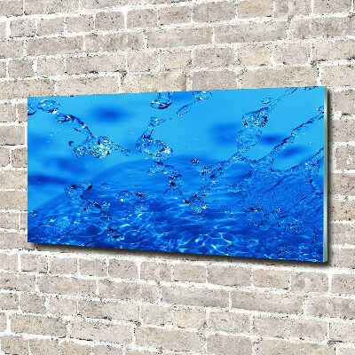 Acrylbild Fotodruck Wassertropfen
