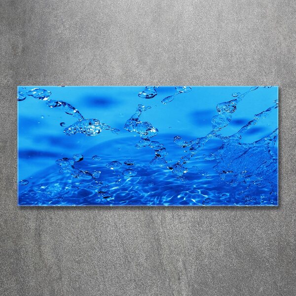 Acrylbild Fotodruck Wassertropfen