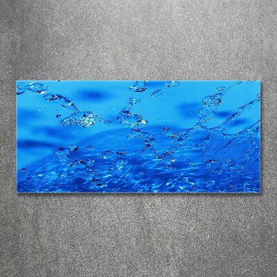 Acrylbild Fotodruck Wassertropfen