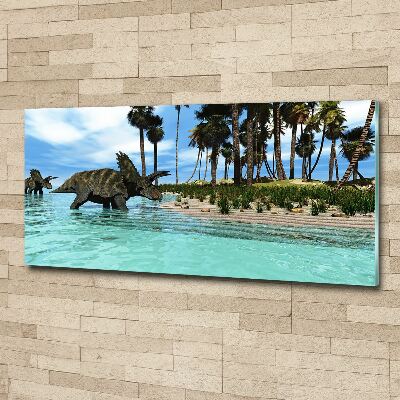 Acrylglas-Druck Dinosaurier