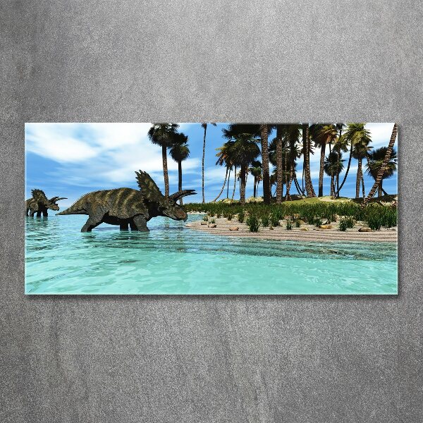Acrylglas-Druck Dinosaurier