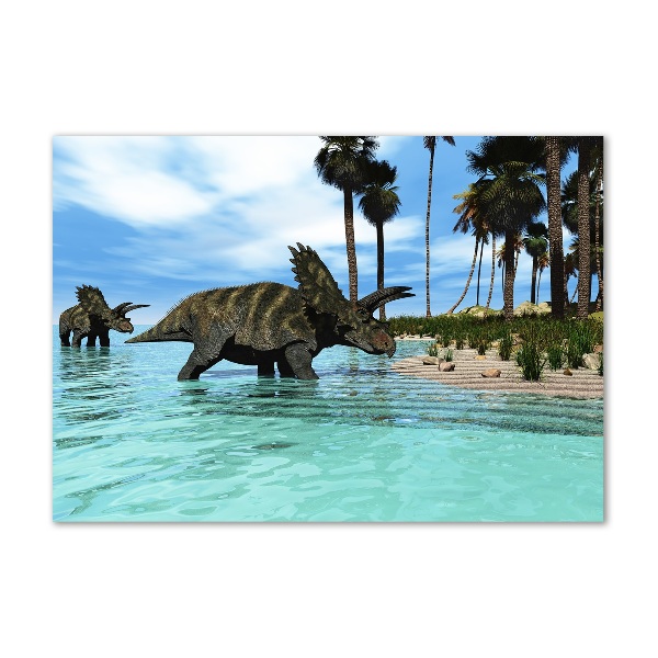 Acrylglas-Druck Dinosaurier