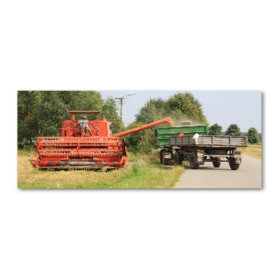 Acrylglas-Druck Mähdrescher