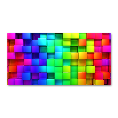 Acrylglas-Druck Bunte Schachteln