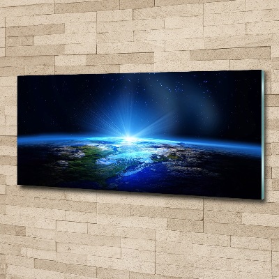 Acrylbild Fotodruck Planet Erde