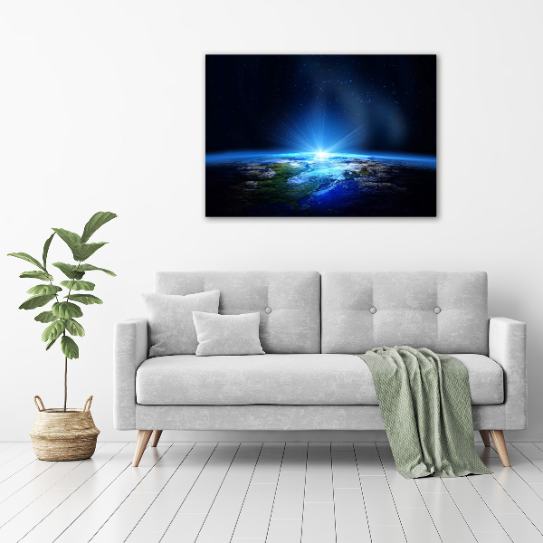 Acrylbild Fotodruck Planet Erde