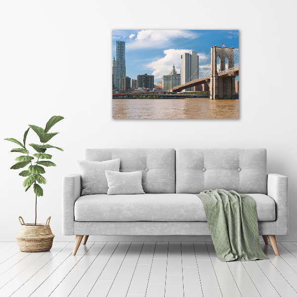 Bild auf Acrylglas Brooklyn Bridge